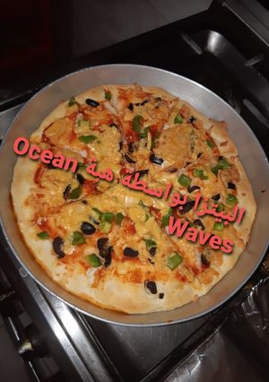 صورة لوصفة بيتزا
