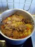 Hoy a tocado hacer cocidito extremeño por el chef David
