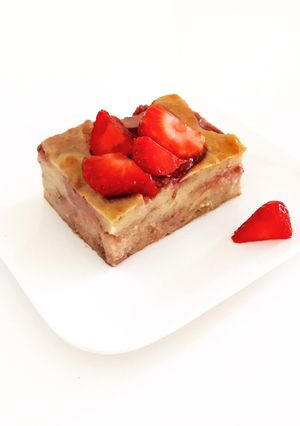 Une photo de Pudding aux fraises