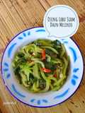 Oseng Labu Siam Daun Melinjo