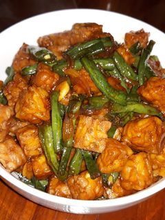 Foto resep Tumis Tempe & Kacang Panjang