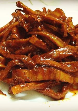 Hình của món Mực Rim Me.