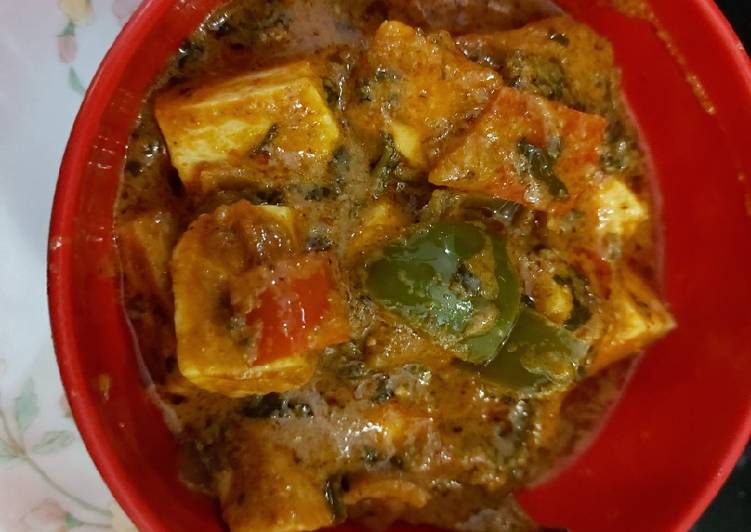 Recipe of Super Quick Homemade Paneer kadhai