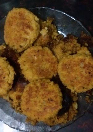 Una foto de Hamburguesas Veganas de Mijo y Okara (Pulpa de leche de Soja)