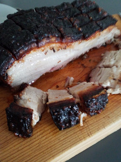 Una foto de Panceta al horno con miel