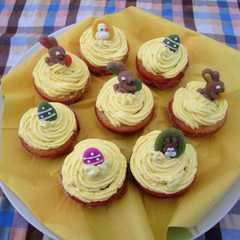A picture of Easter Cupcakes.