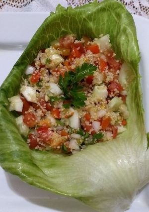 Una foto de Ensalada árabe: Tabulé