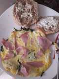 Pizzeta de huevo