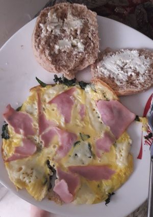 Una foto de Pizzeta de huevo