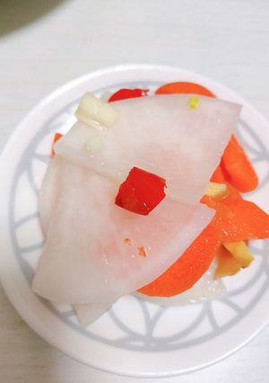 Hình của món Củ cải chua ngọt.