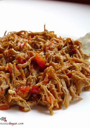 Una foto de Carne desmechada