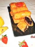 FRUIT RISOLES WITH CHOCOLATE