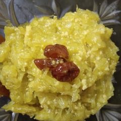 A picture of Bottel gourd halwa.