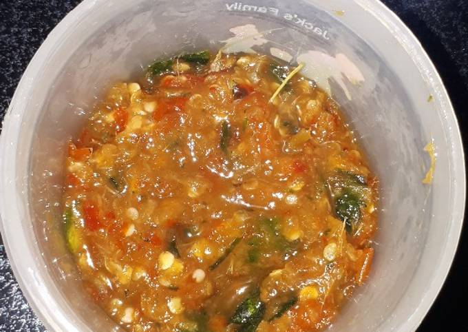 Sambal kerupuk opel/pasir