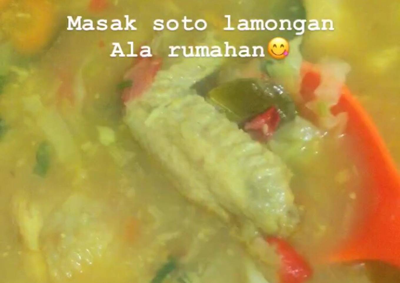 Soto Lamongan Homemade