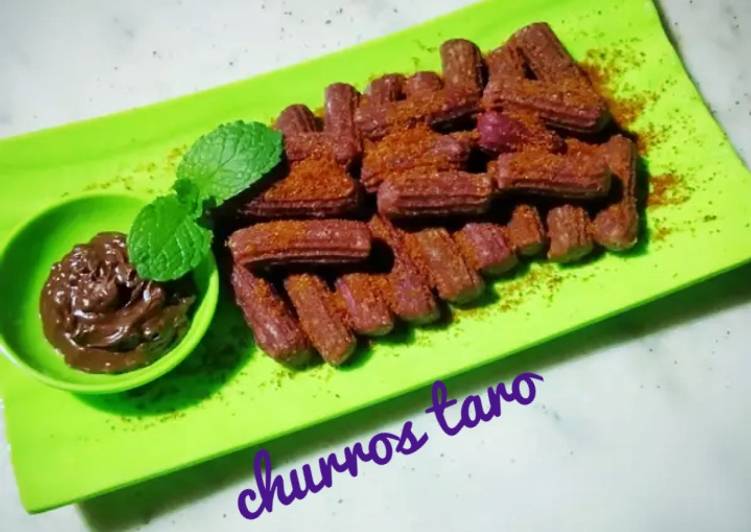 Langkah Mudah untuk Membuat Churros Taro Mini Anti Gagal