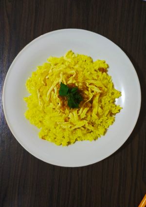 Foto resep Nasi Goreng Kuning Simple