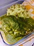 SUPREMA DE POLLO 🍗 CON 🥬🥬SALSA FLORENTINA🥬🍵🥬 O 🥬🧄(salsa cremosa de acelga)🥬🍵🧅