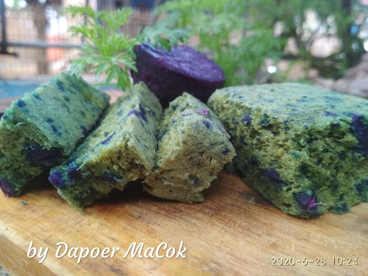 Langkah Gampang Membuat Resep Bingus (Bolu Ubi Ungu Kukus) by Dapoer MaCok yang Lezat Anti Ribet, Lezat Sekali