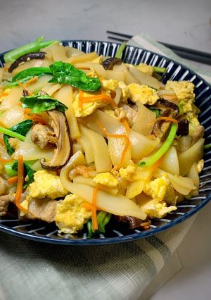 古早味炒板條 的食譜成品照片