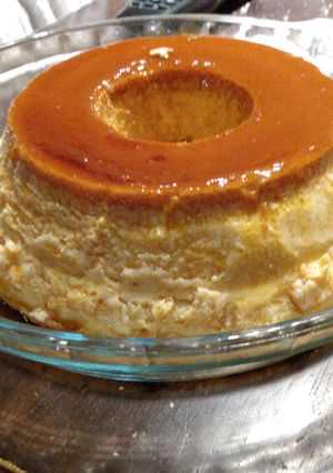 Una foto de Flan caserisimo