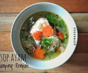 Ini Caranya Sup Ayam Kampung Rempah Enak Bergizi