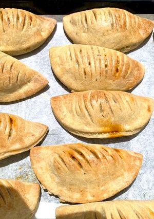 A picture of Baked meatpie.