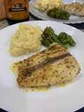Gindara Pan Grilled with Butter Lemon Sauce