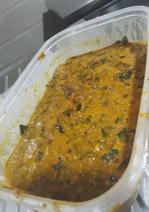 A picture of Ogbono soup.