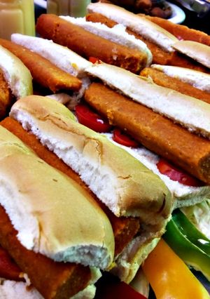 Una foto de Panchos veganos