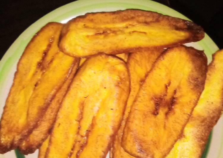 Steps to Prepare Super Quick Homemade Fried Plantain