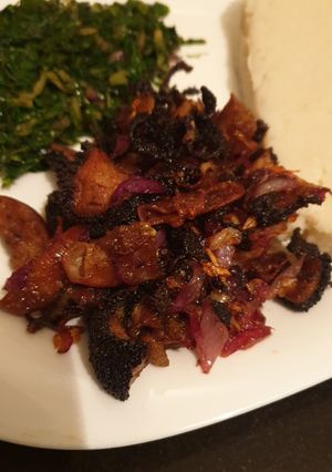 A picture of Easy Dry fry matumbo.