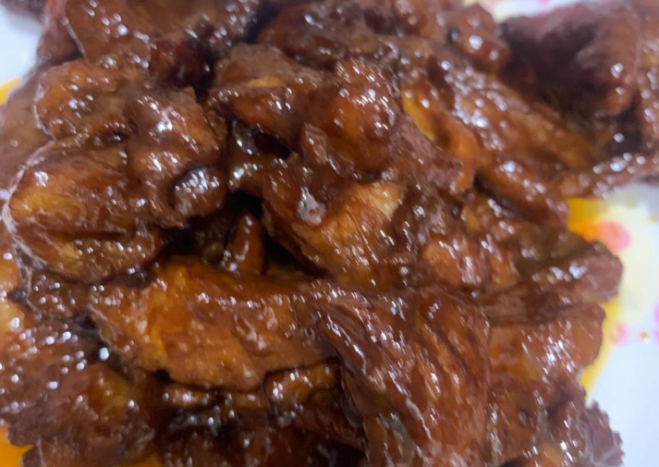 Daging goreng asam