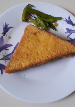 A picture of Veg French Toast.