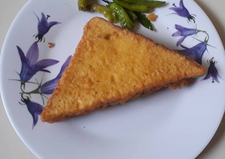 Simple Way to Make Quick Veg French Toast