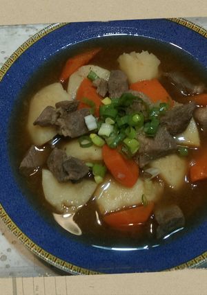 馬鈴薯燉肉 的食譜成品照片