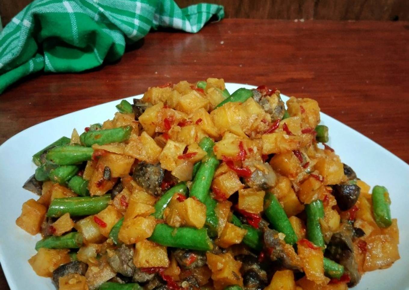 Sambel Goreng Kentang, Buncis, Ati Ampela