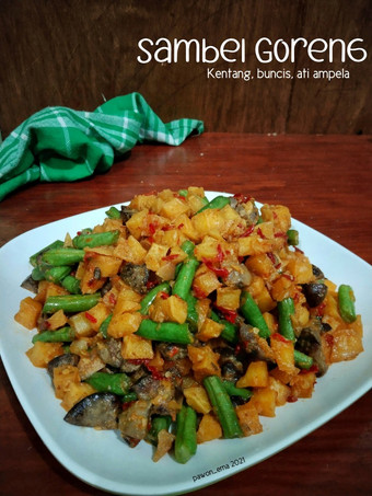 Resep Sambel Goreng Kentang, Buncis, Ati Ampela Praktis