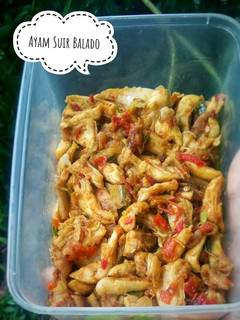 Foto resep Ayam Suwir Balado