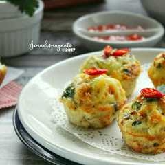 รูปของ Muffin putih telor