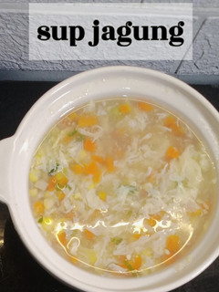 Foto resep Sup jagung