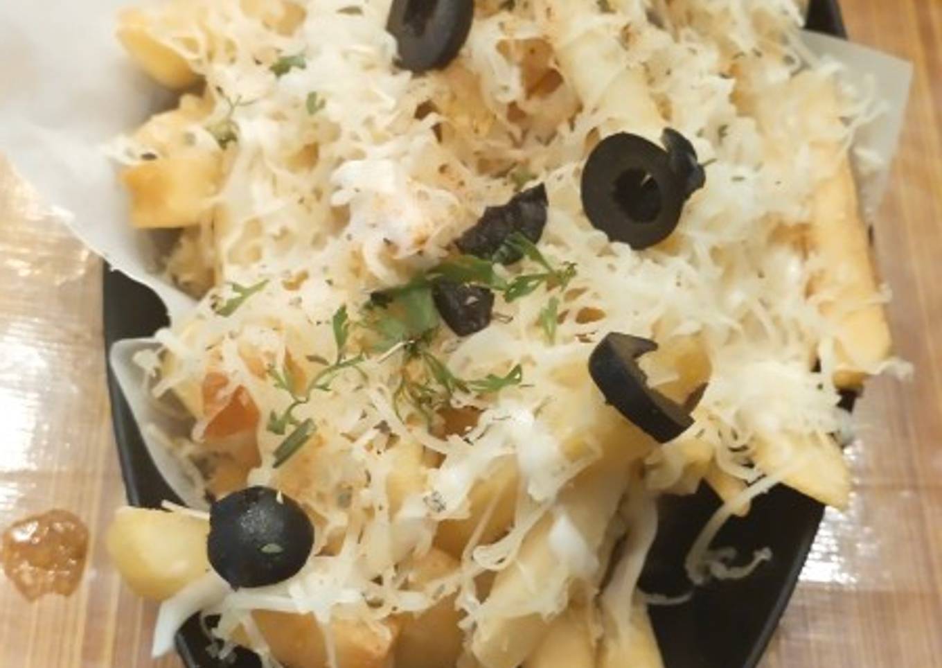 Cheese french fries