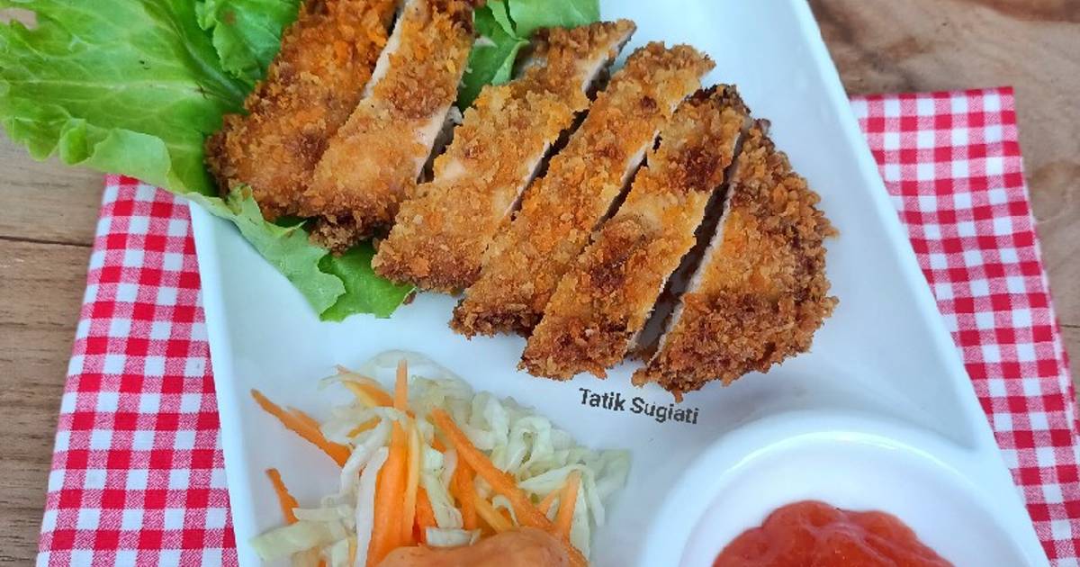 Resep Chicken Katsu oleh Tatik Sugiati Cookpad