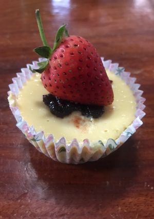 รูปของ Mini cheese cake แบบง่าย