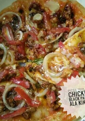 Foto resep Pizza Chicken Black Paper Teflon