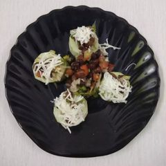 A picture of Cucumber cups.