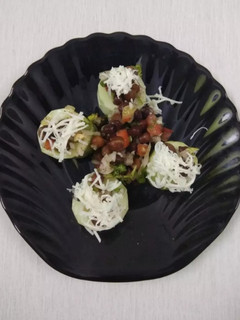 A picture of Cucumber cups.