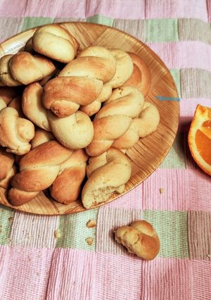 Φωτογραφία της συνταγής Κουλουράκια πορτοκαλιού νηστίσιμα 🍊