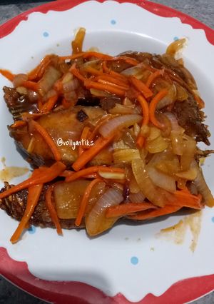 Foto resep Gurame Tepung Asam Manis