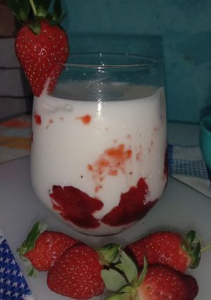 Foto resep Korean Milky Strawberry